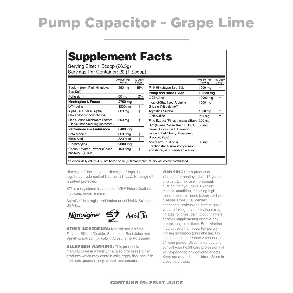 Pump Capacitor