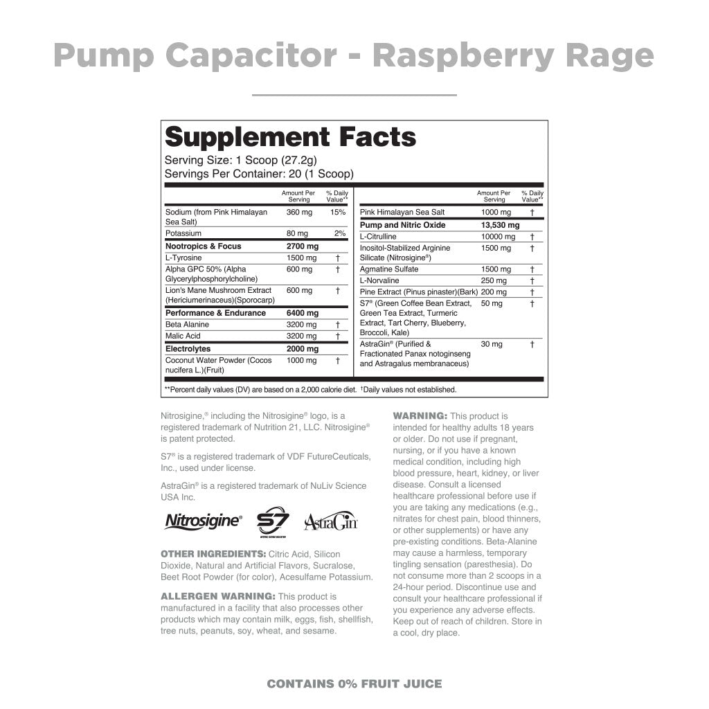 Pump Capacitor