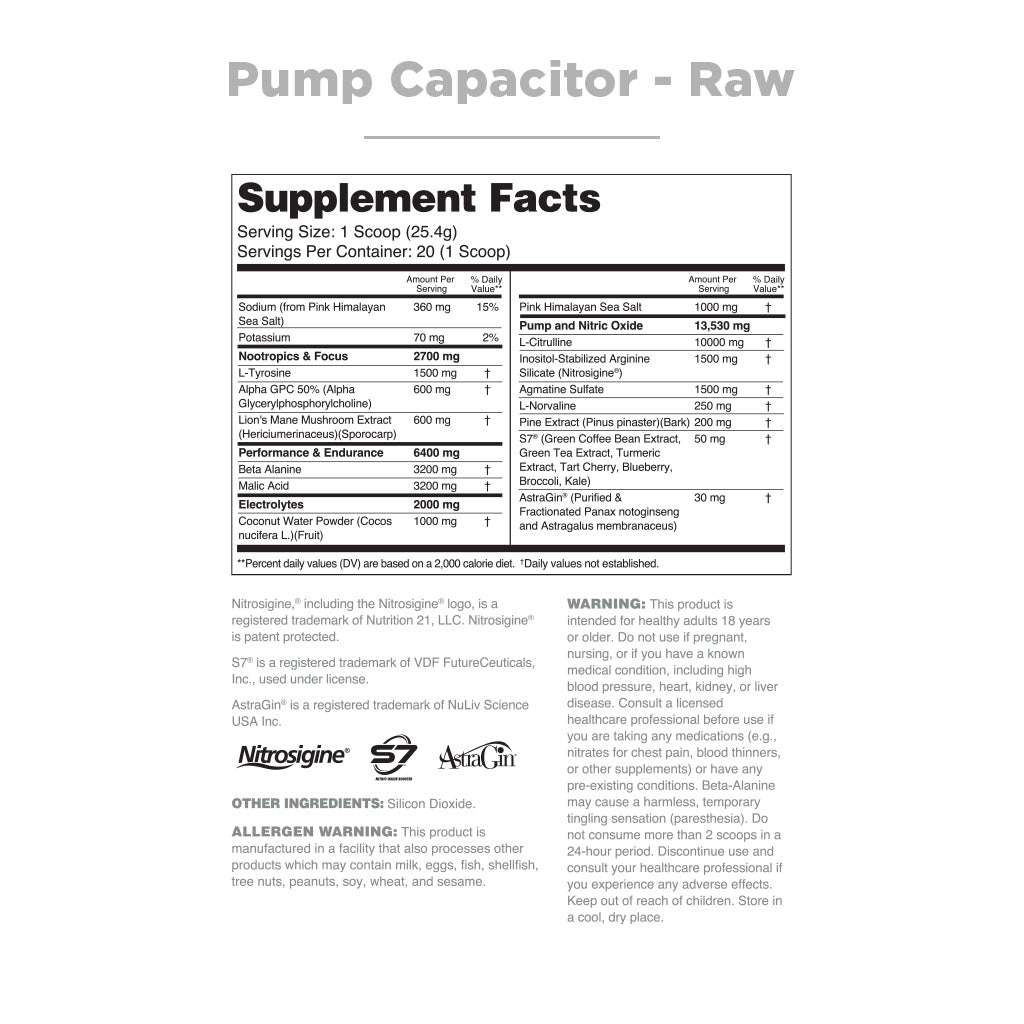 Pump Capacitor