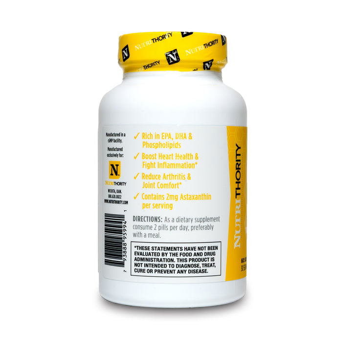 Krill Oil + Astaxanthin - 100% Antarctic Fish Oil