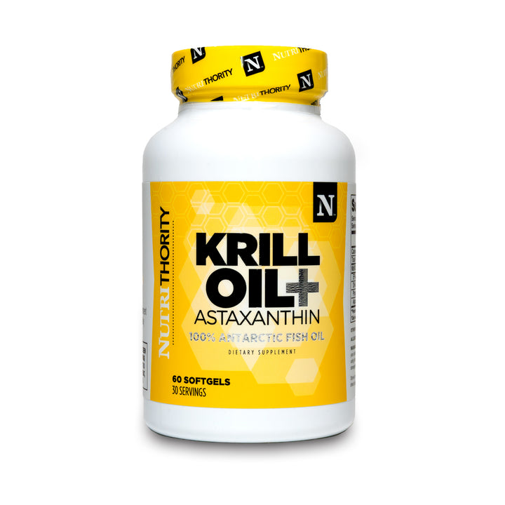 Krill Oil + Astaxanthin - 100% Antarctic Fish Oil