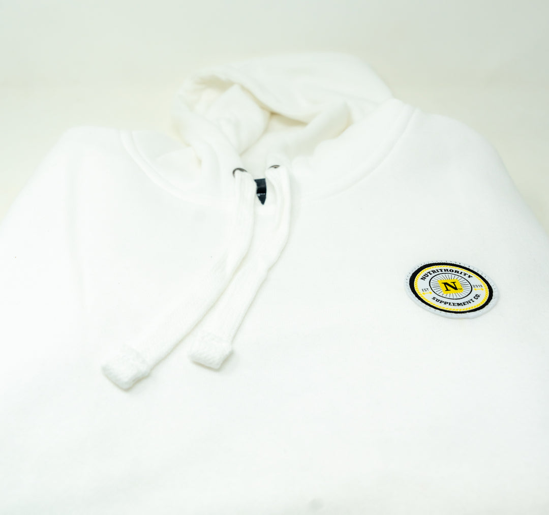 White Patch Hoodie