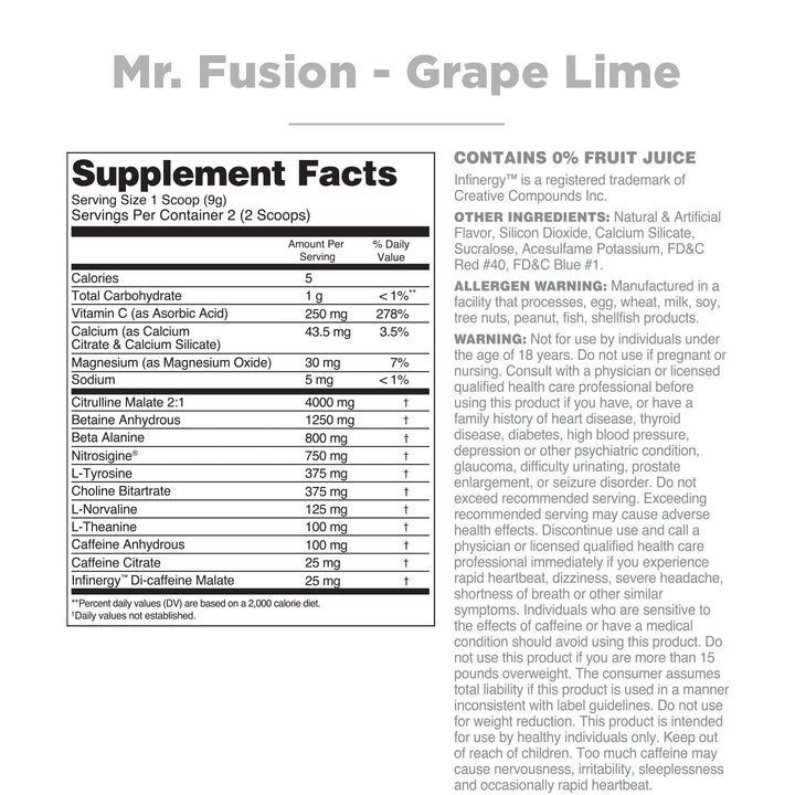 Mr. Fusion Sample