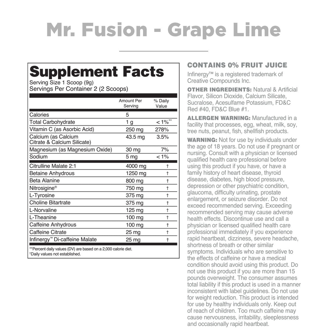 Mr. Fusion Sample Pack