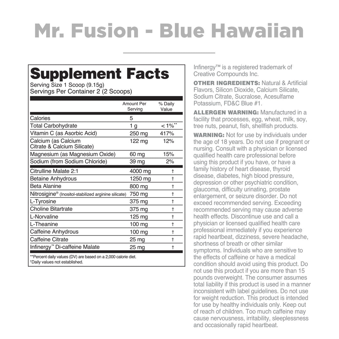 Mr. Fusion Sample