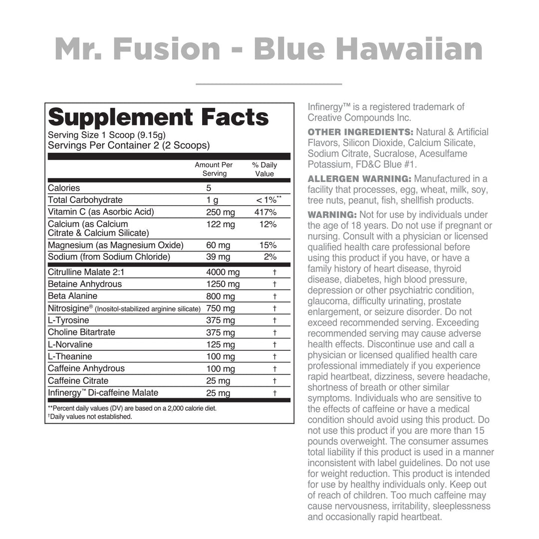 Mr. Fusion Sample Pack