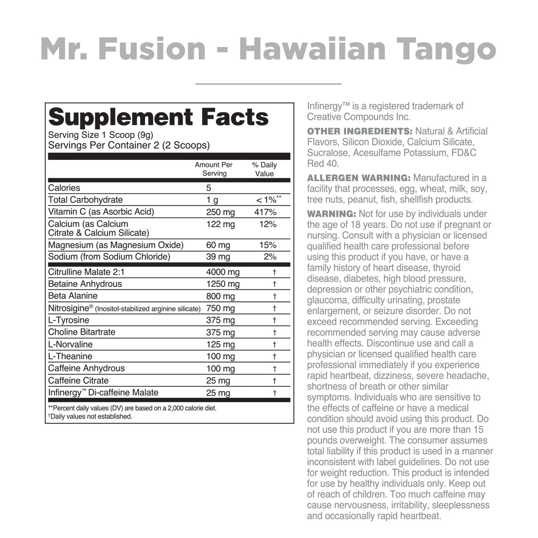 Mr. Fusion Sample