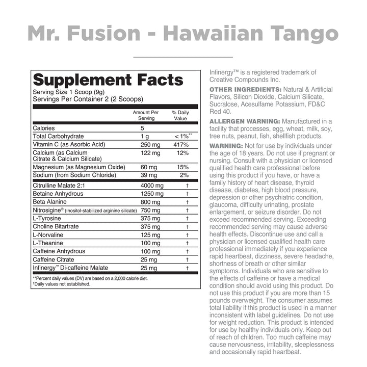 Mr. Fusion Sample